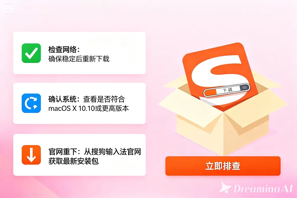 搜狗输入法官网自动更新失败怎么解决？——完整故障排查指南